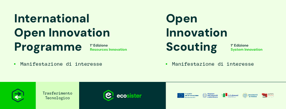 Open Innovation: pubblicati i nuovi bandi EcosistER 