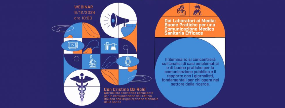 Dai Laboratori ai media: buone pratiche per una comunicazione medico sanitaria efficace