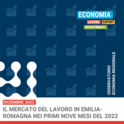 Il mercato del lavoro in Emilia-Romagna nei primi nove mesi del 2022