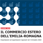 Il commercio estero dell’Emilia-Romagna nel primo trimestre 2022