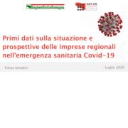 Situazione e prospettive delle imprese regionali nell’emergenza sanitaria Covid-19