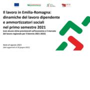 Lavoro dipendente e ammortizzatori sociali in Emilia-Romagna nel primo semestre 2021