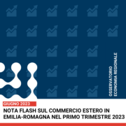 Nota flash sul commercio estero in Emilia-Romagna nel primo trimestre 2023