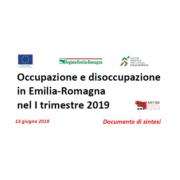 L’occupazione e la disoccupazione in Emilia-Romagna nel I trimestre 2019