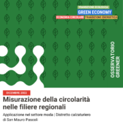 Misurazione della circolarità nelle filiere regionali