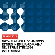 Il commercio estero dell’Emilia-Romagna nel primo trimestre 2024