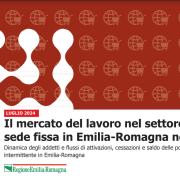 Il mercato del lavoro nel settore del commercio in sede fissa in Emilia-Romagna nel 2023