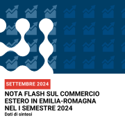 Il commercio estero dell’Emilia-Romagna nel primo semestre 2024